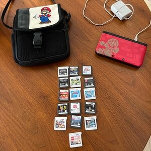 Nintendo 3DS with 16 games